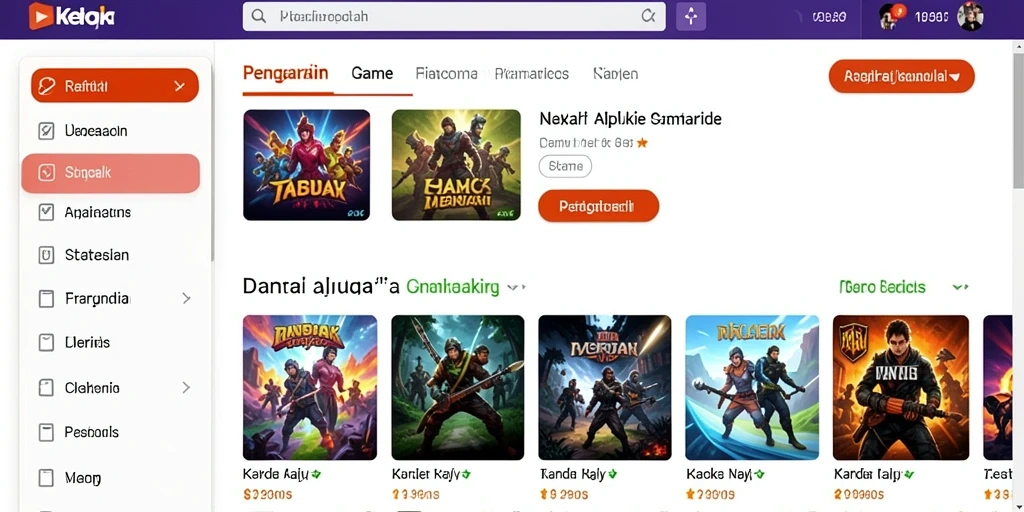 Tampilan antarmuka pengguna yang sederhana dan intuitif.