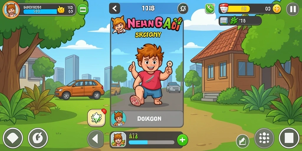 Tampilan halaman utama game 7777W yang menarik.