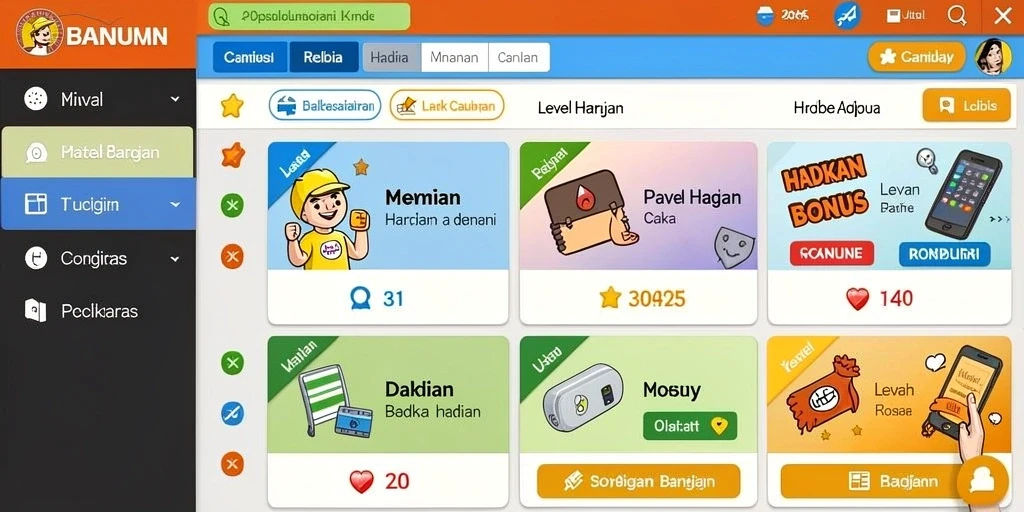 Tangkapan layar menampilkan karakter utama dalam petualangan.