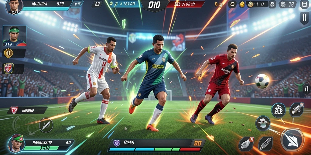 Screenshot menunjukkan pilihan permainan slot yang beragam.