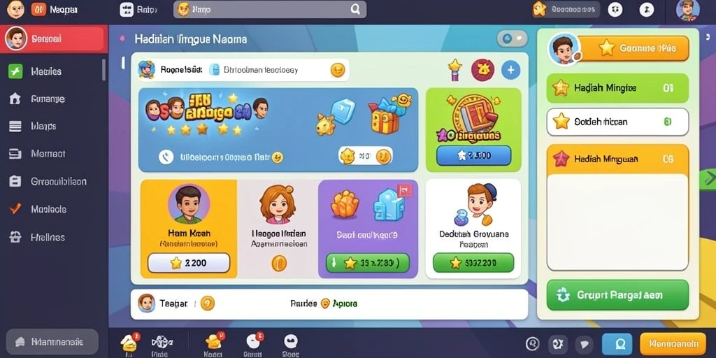 Tampilan antarmuka yang user-friendly dan modern.