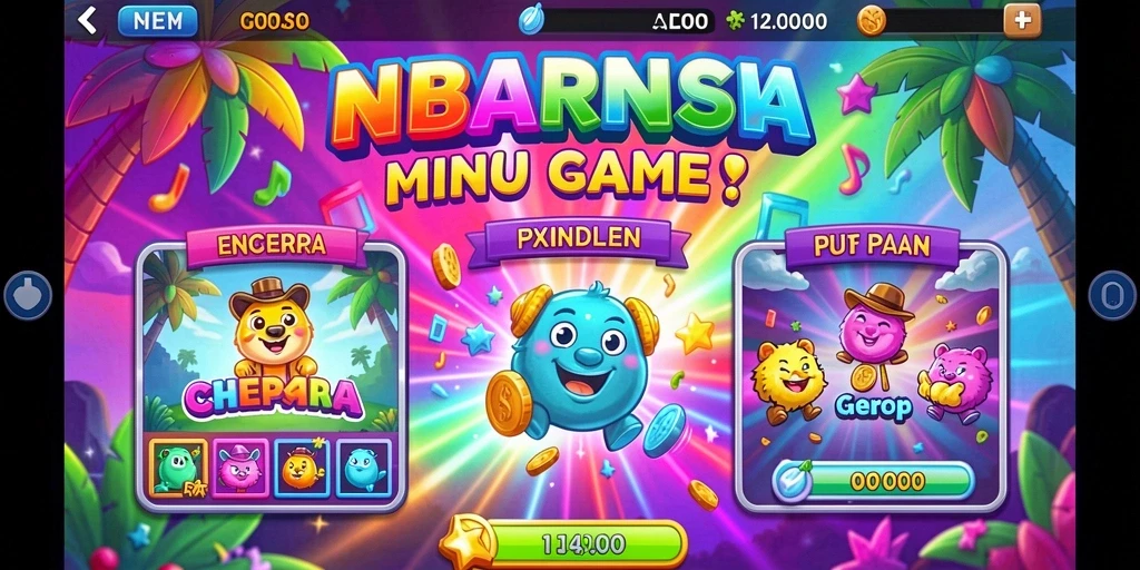 Screenshot 1 menampilkan permainan slot yang menakjubkan.
