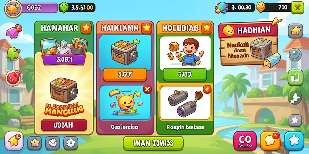 Tampilan utama GUATOGEL yang menarik dan intuitif.