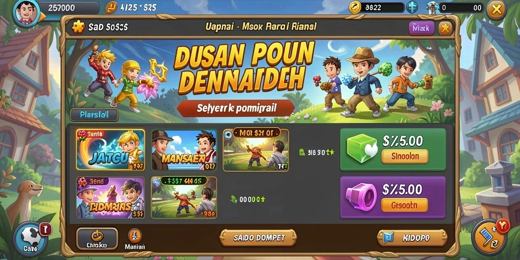 Tampilan antarmuka yang menarik dan mudah dinavigasi.