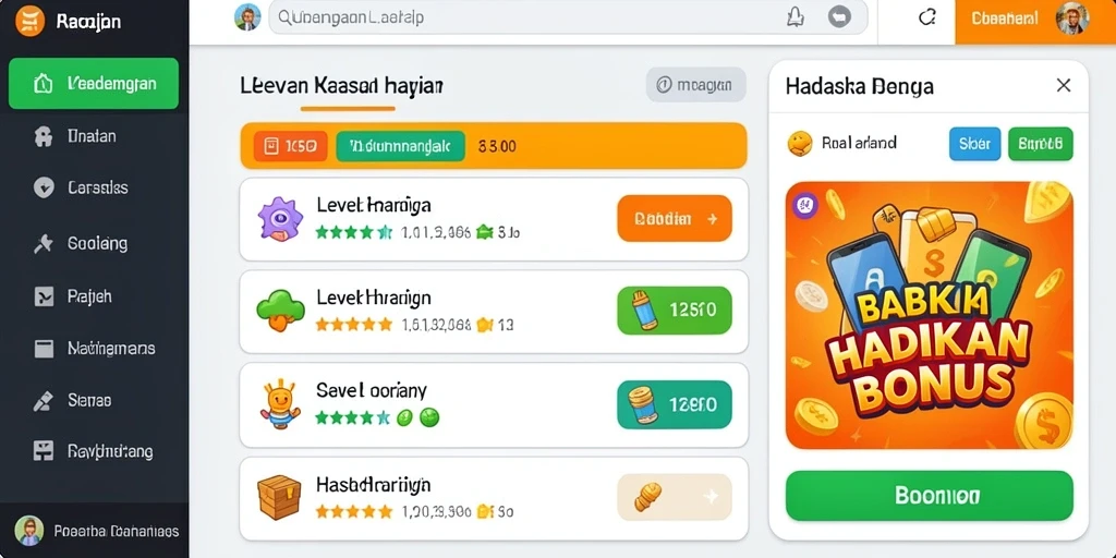 Tampilan menu utama JUDOL303 yang menarik.