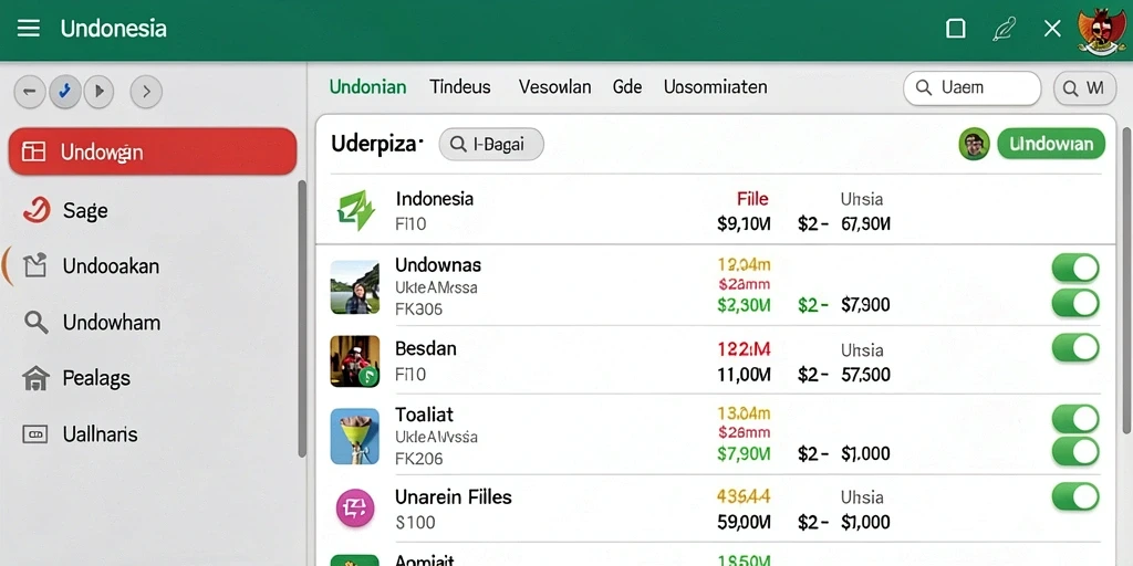 Tampilan antarmuka L777 yang user-friendly.