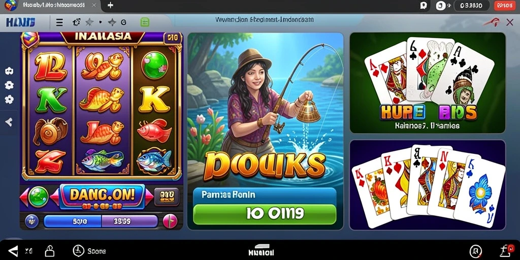 Tampilan antarmuka game yang menarik dan intuitif.