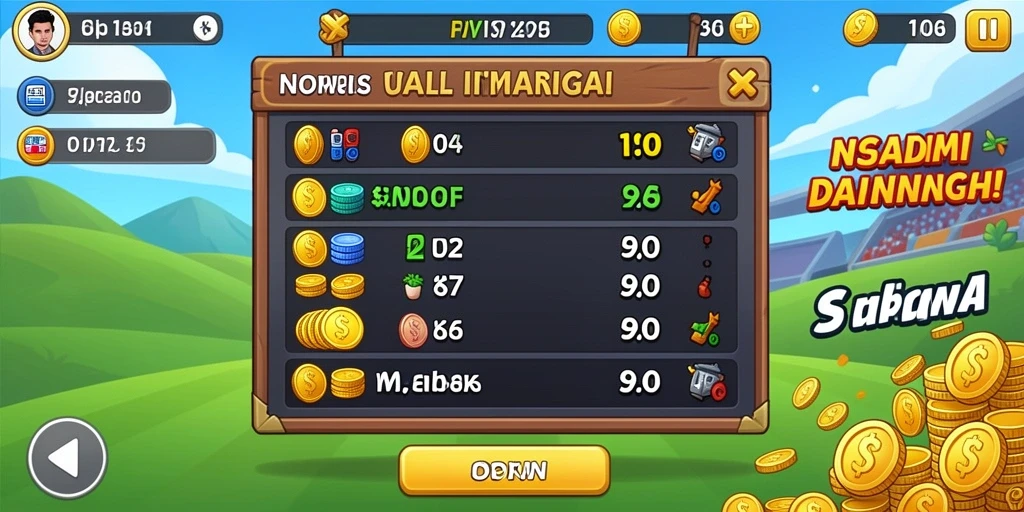 Screenshot menampilkan tampilan permainan kartu yang menarik.