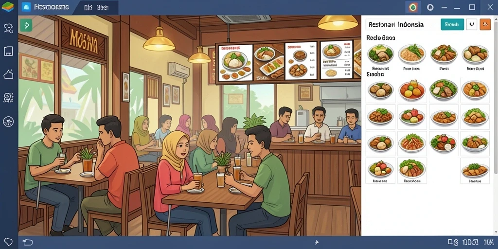 Screenshot menunjukkan grafik permainan yang luar biasa.