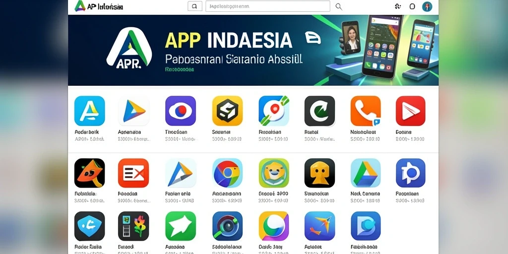 Screenshot menunjukkan tampilan awal yang menawan.