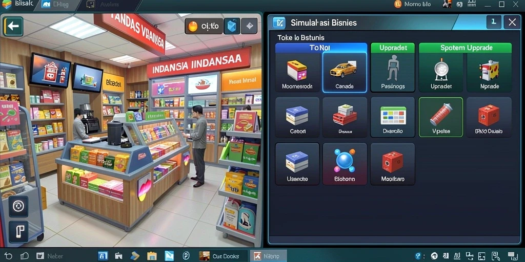 Tampilan antarmuka yang user-friendly.