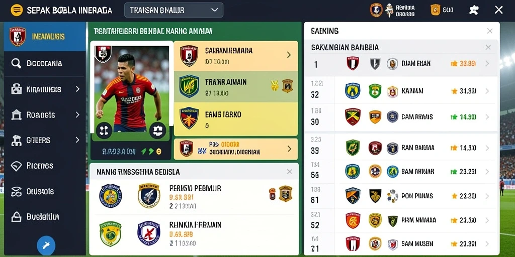 Tampilan utama permainan dengan antarmuka yang ramah pengguna.