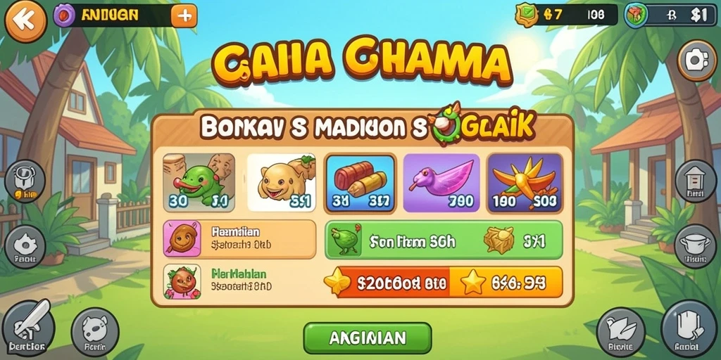 Tampilan antarmuka yang ramah pengguna.