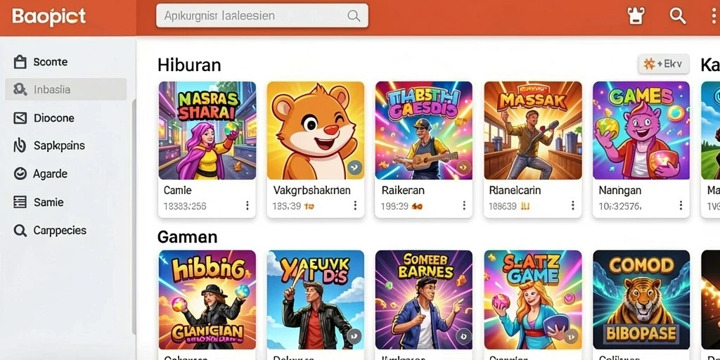 Tampilan antarmuka yang menarik dan user-friendly.